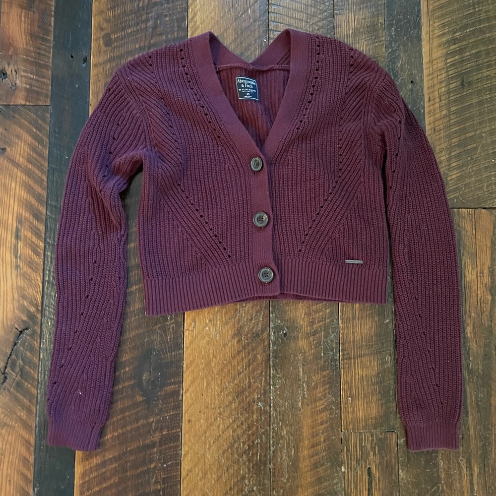 Cropped cardigan